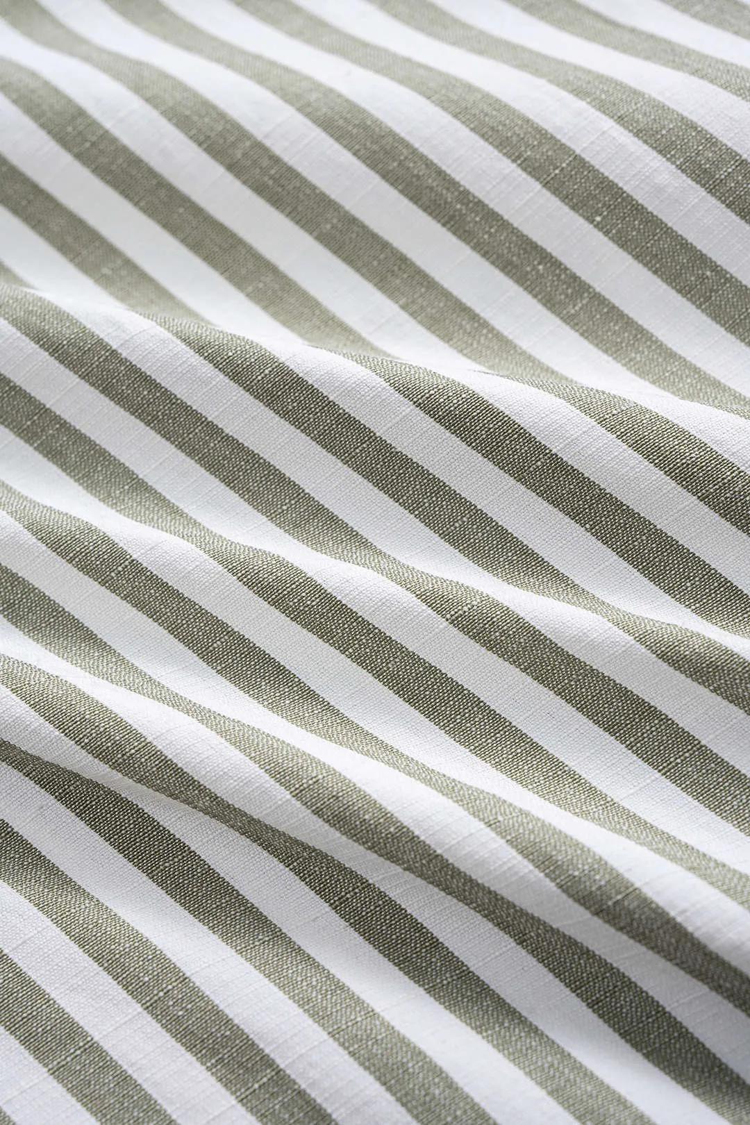 Linen Stripes Print Tie-Up V-Neck Sleeveless Jumpsuit sold by Micas product image thumbnail 4