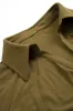 Draped Cowl Neck Long-Sleeve Top And Ruched Skirt Set sold by Micas