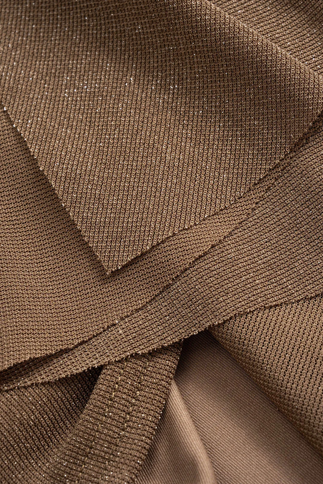 Asymmetrical Neck Cut Out Ruched Long Sleeve Mini Dress sold by Micas product image thumbnail 5