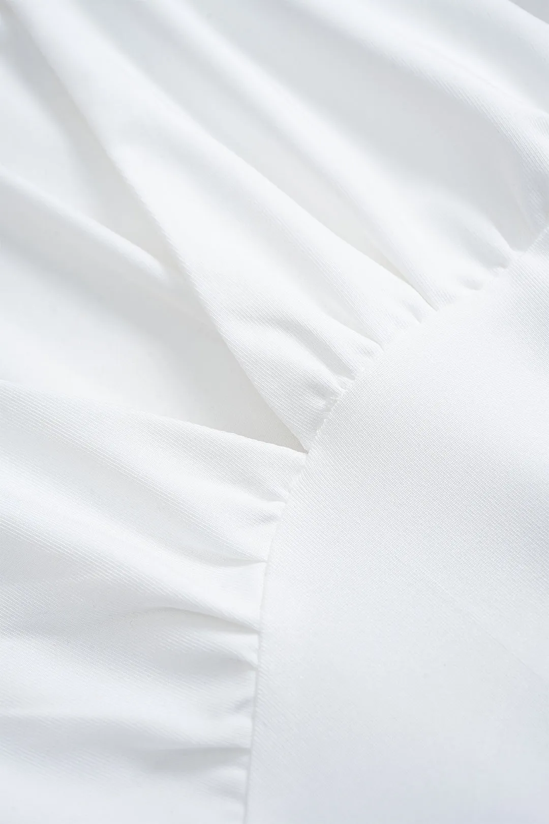 Ruched Shoulder Pads Long Sleeve Bodysuit sold by Micas product image thumbnail 3