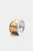 Metallic Irregular Open Bracelet sold by Micas