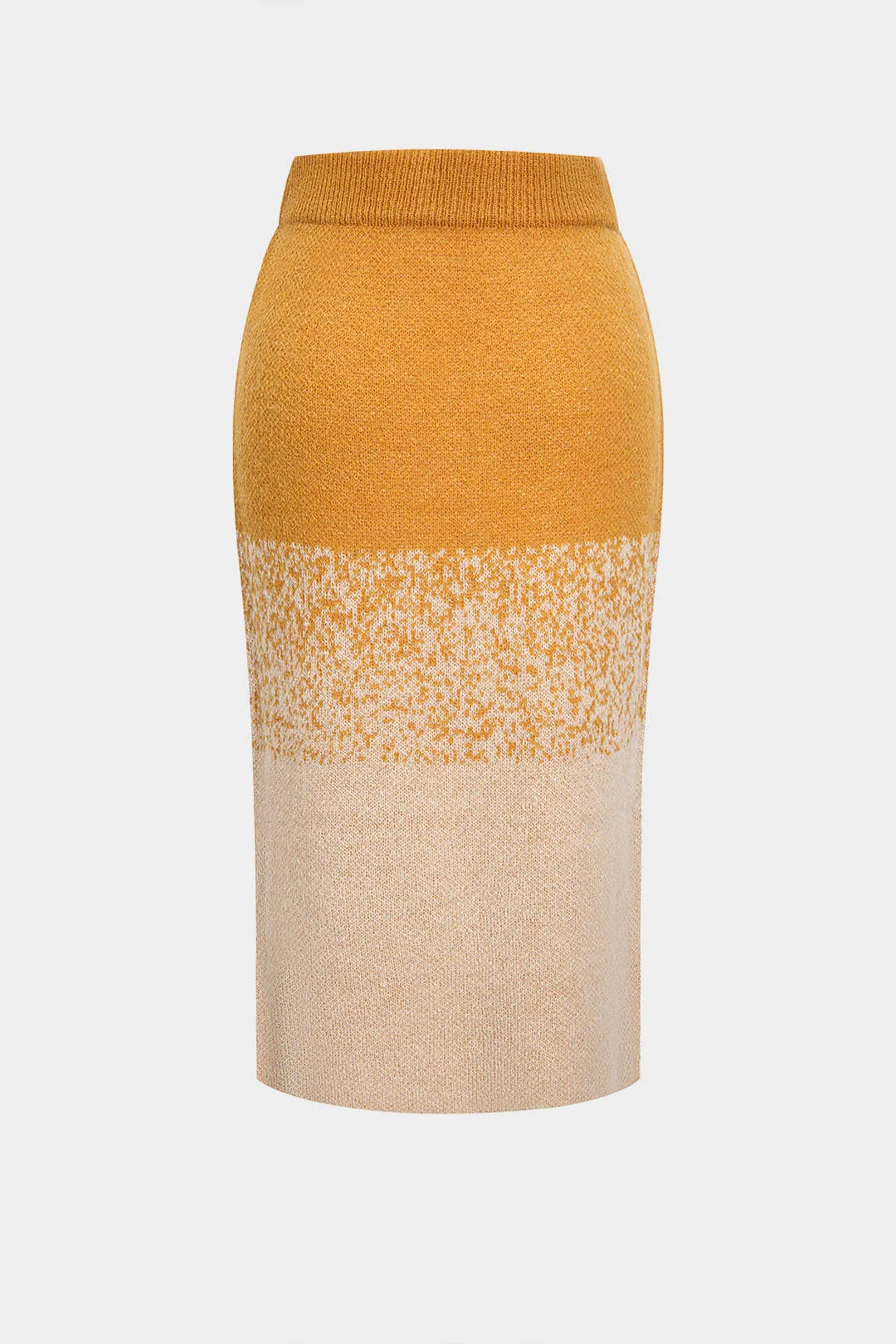 Knit Contrast Skirt sold by Micas product image thumbnail 2