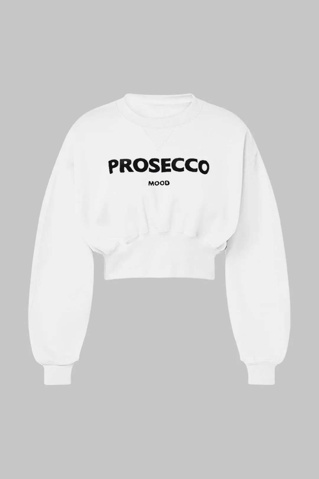 Letter Print Round Neck Long Sleeve Sweatshirt sold by Micas