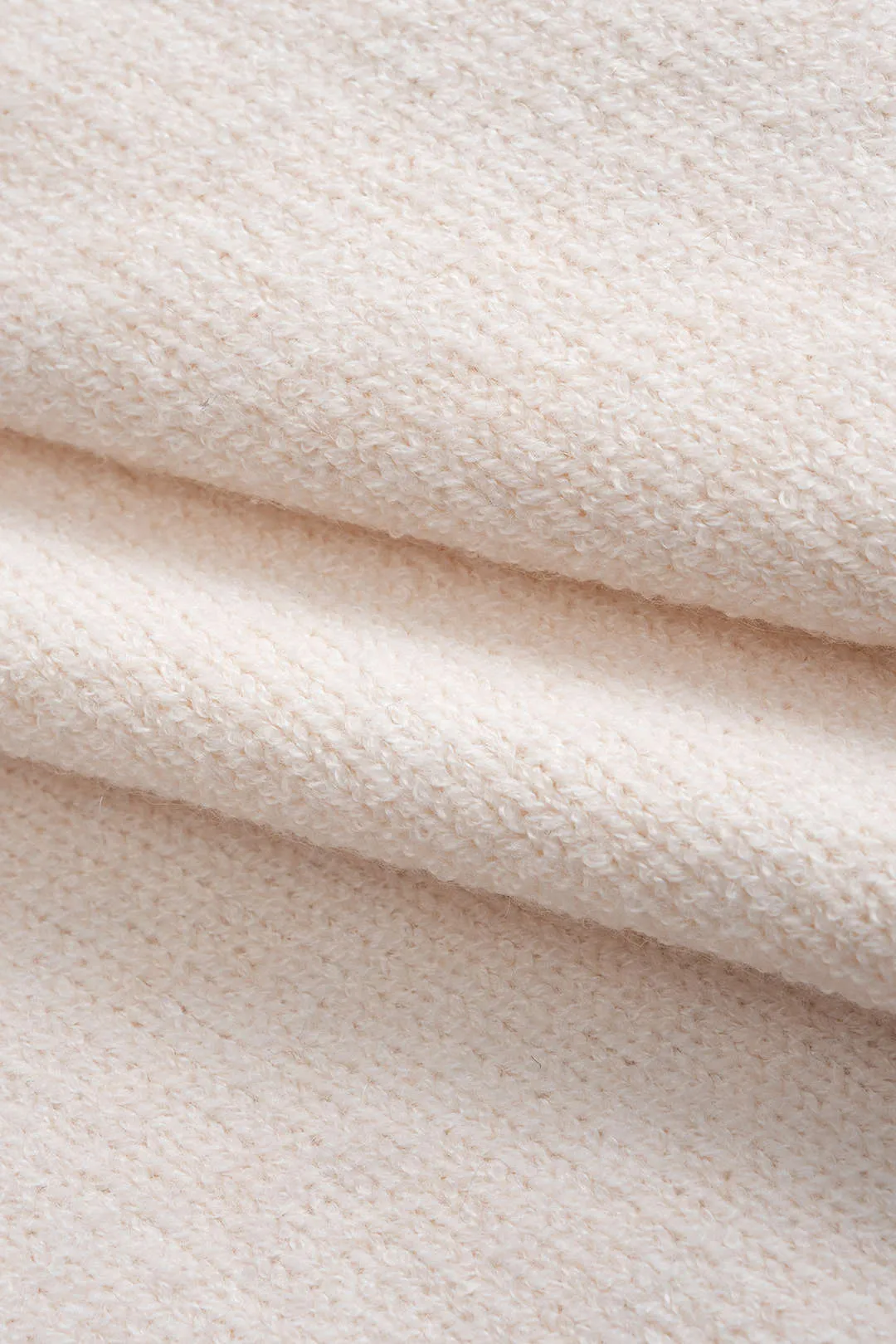 Knit 3D Flower Decor Long-Sleeve Top sold by Micas product image thumbnail 5