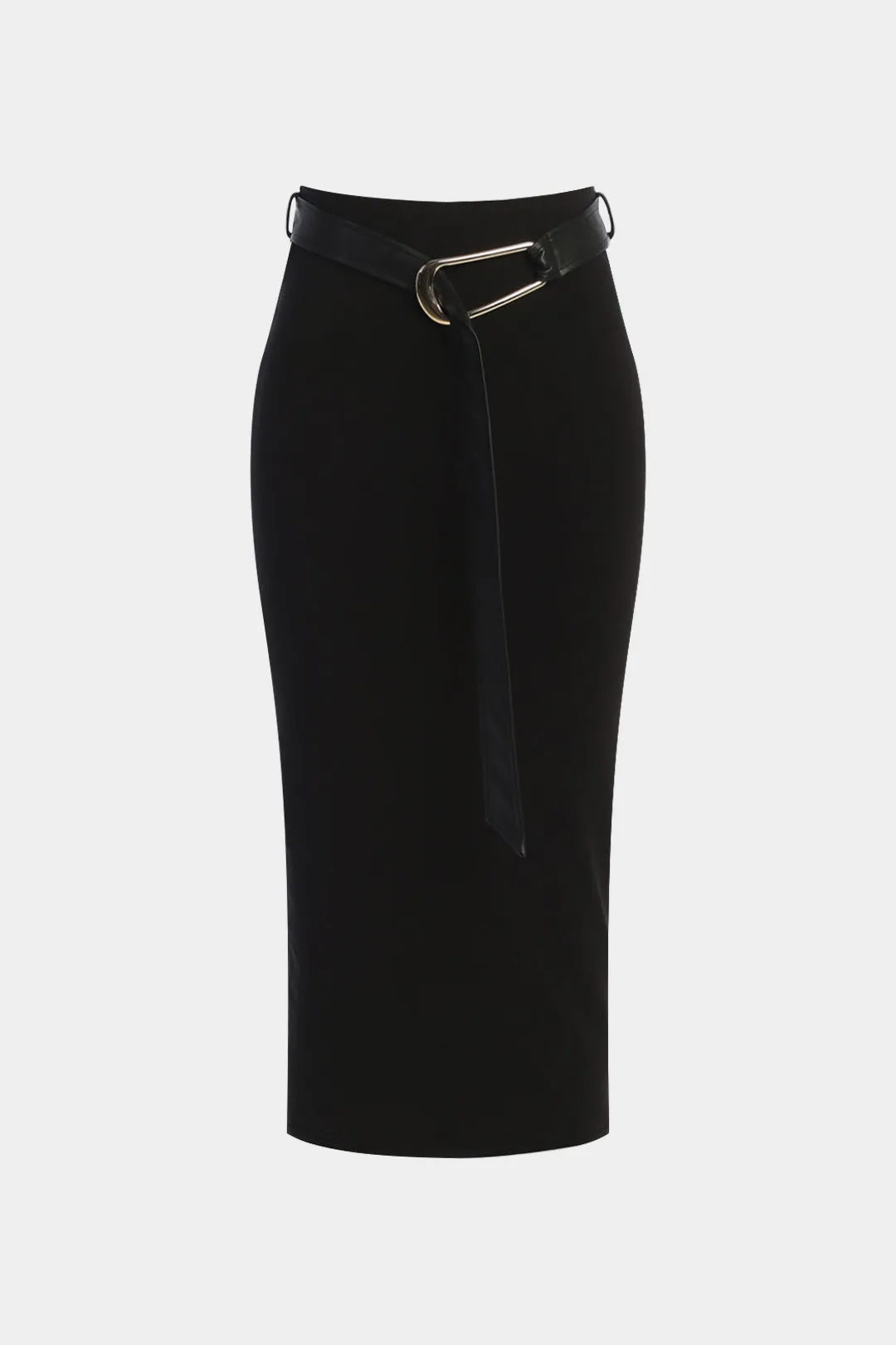 Belted High Waist Skirt sold by Micas