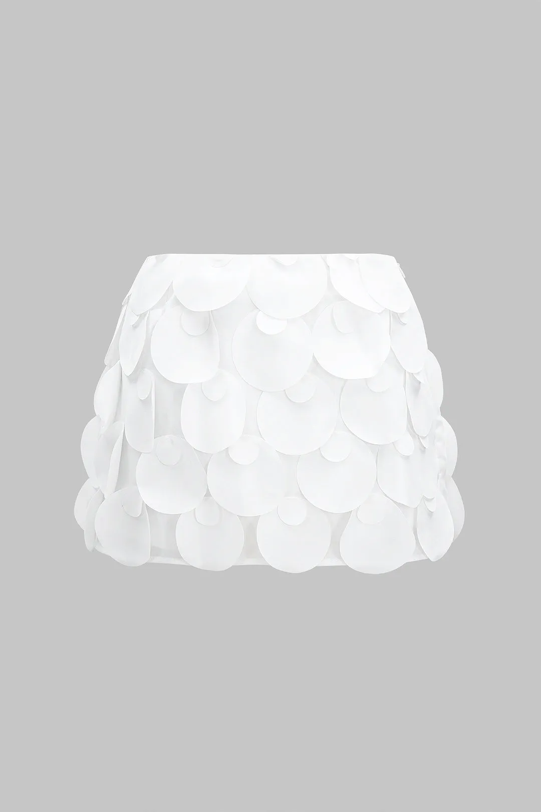 Applique Zipper Mini Skirt sold by Micas product image thumbnail 2
