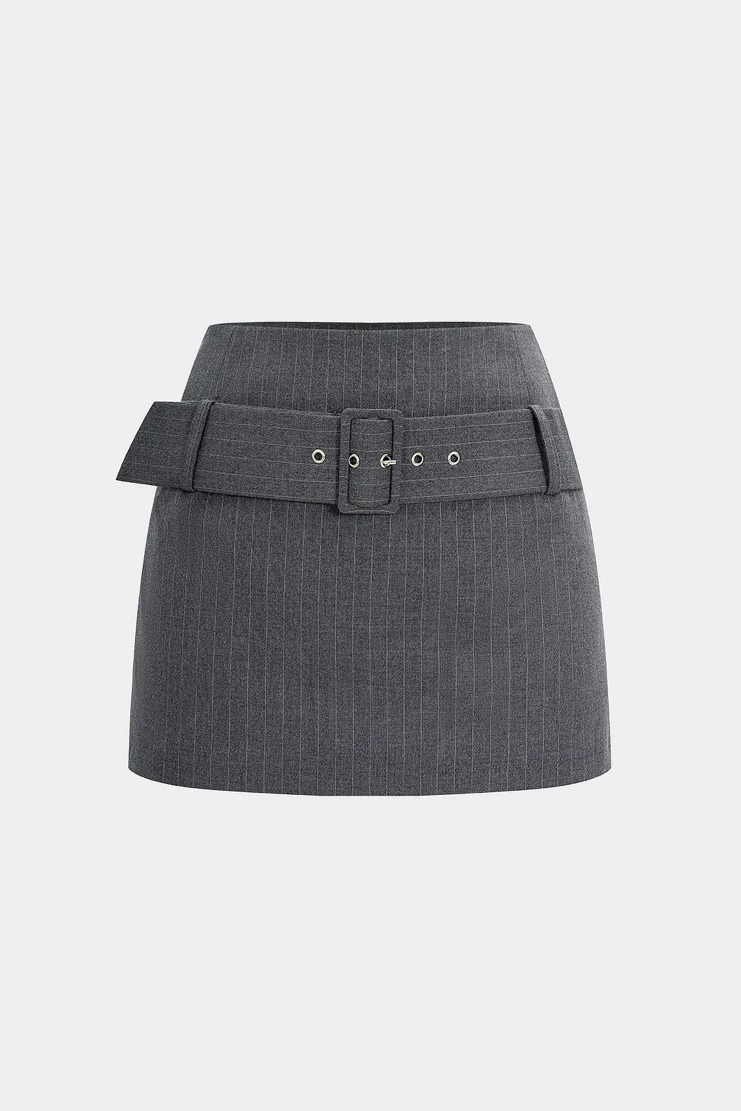 Belted Low Waist Mini Skirt sold by Micas