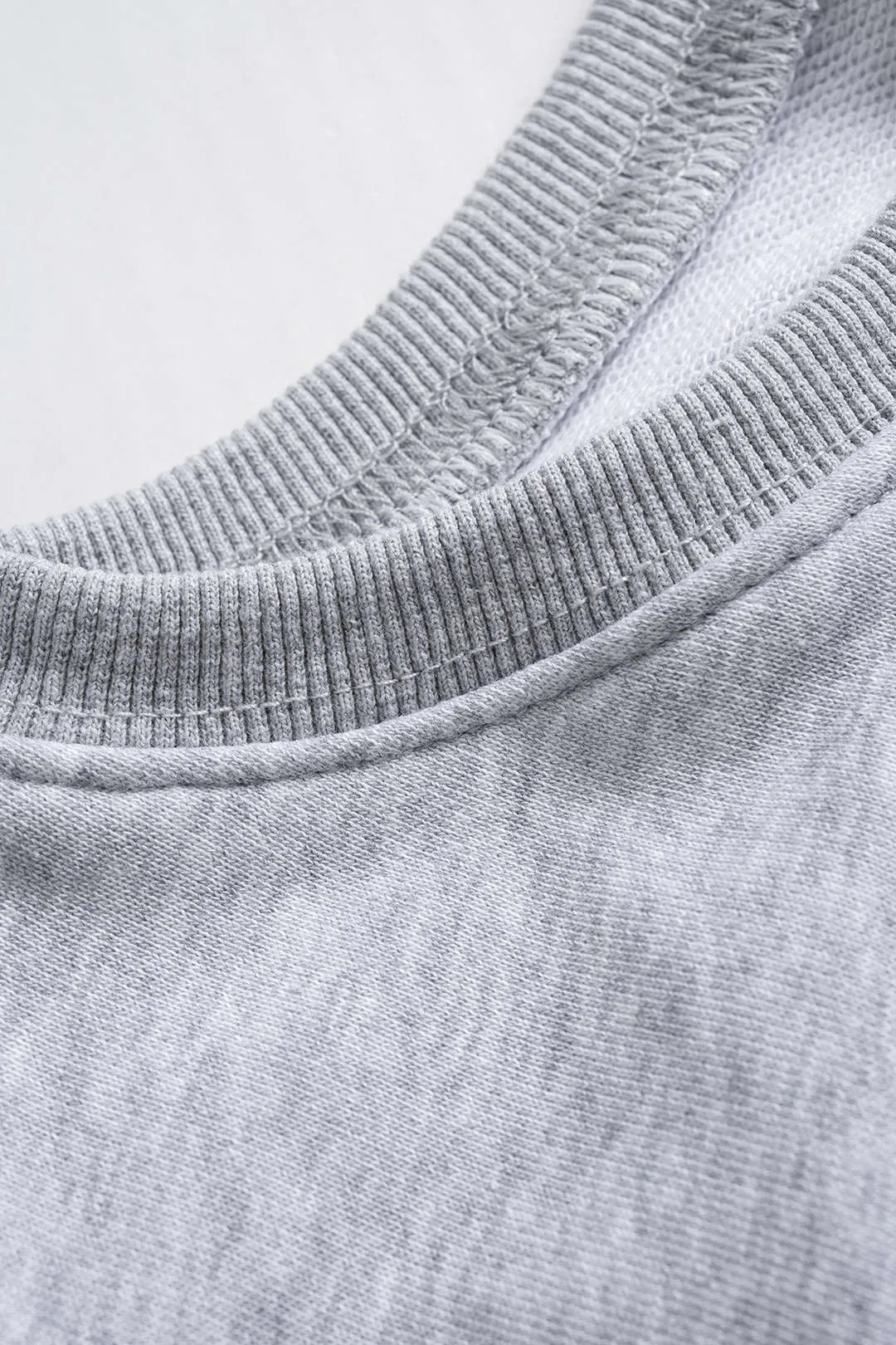 Solid Round Neck Crossed Sweatshirt sold by Micas product image thumbnail 5