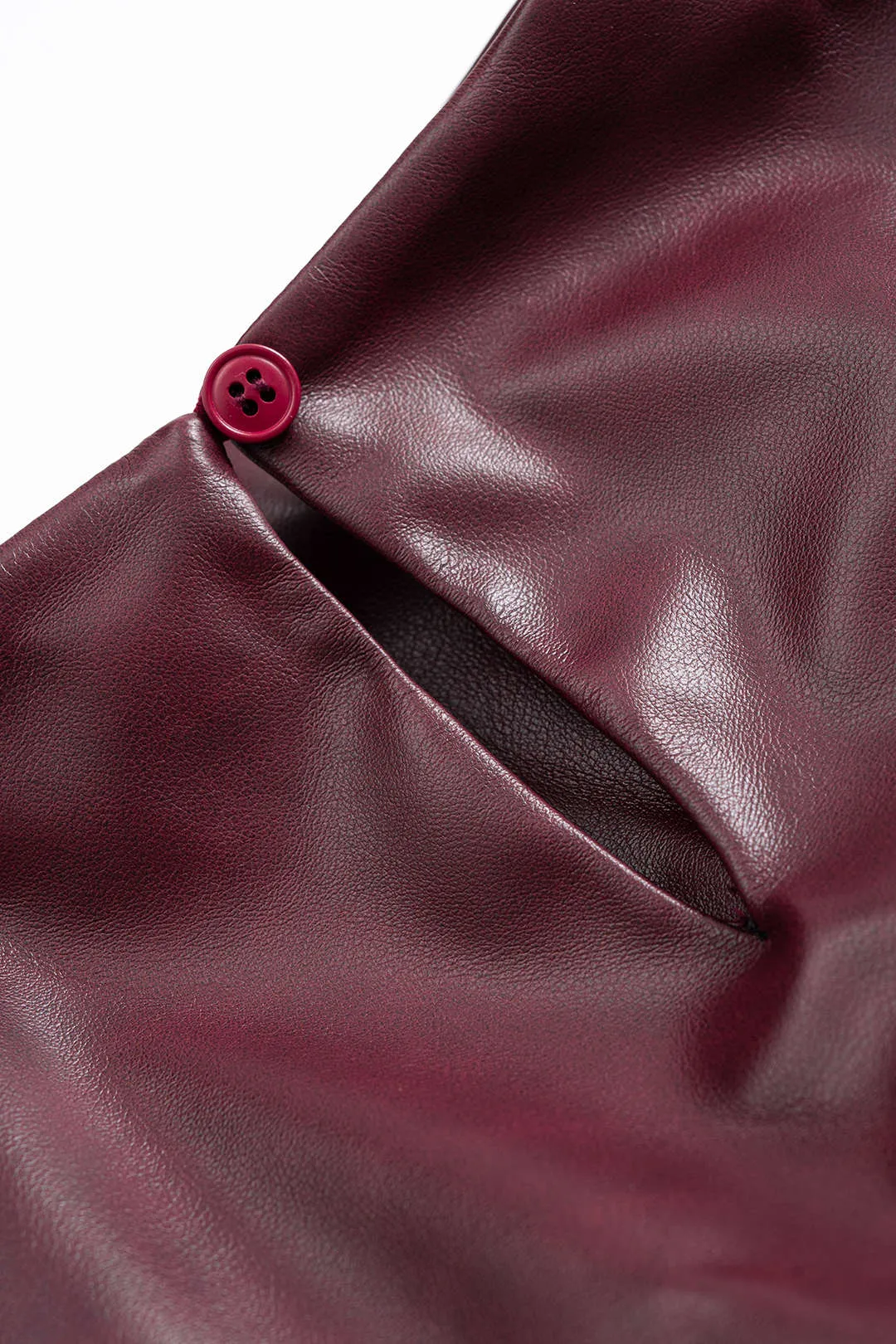 Faux Leather Ruched Cut Out Tank Top sold by Micas product image thumbnail 3