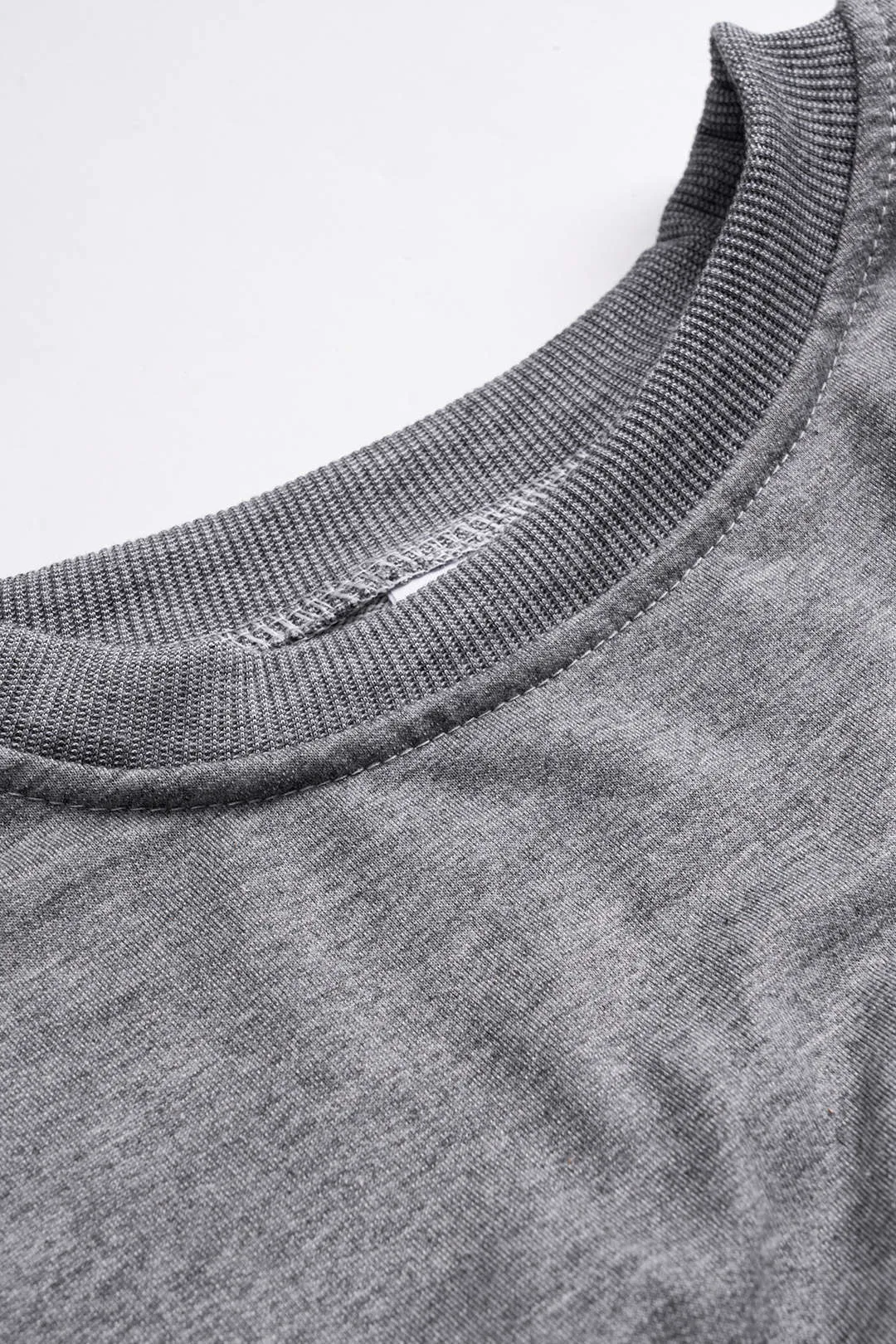 Button Round Neck Long Sleeve Sweatshirt sold by Micas product image thumbnail 4