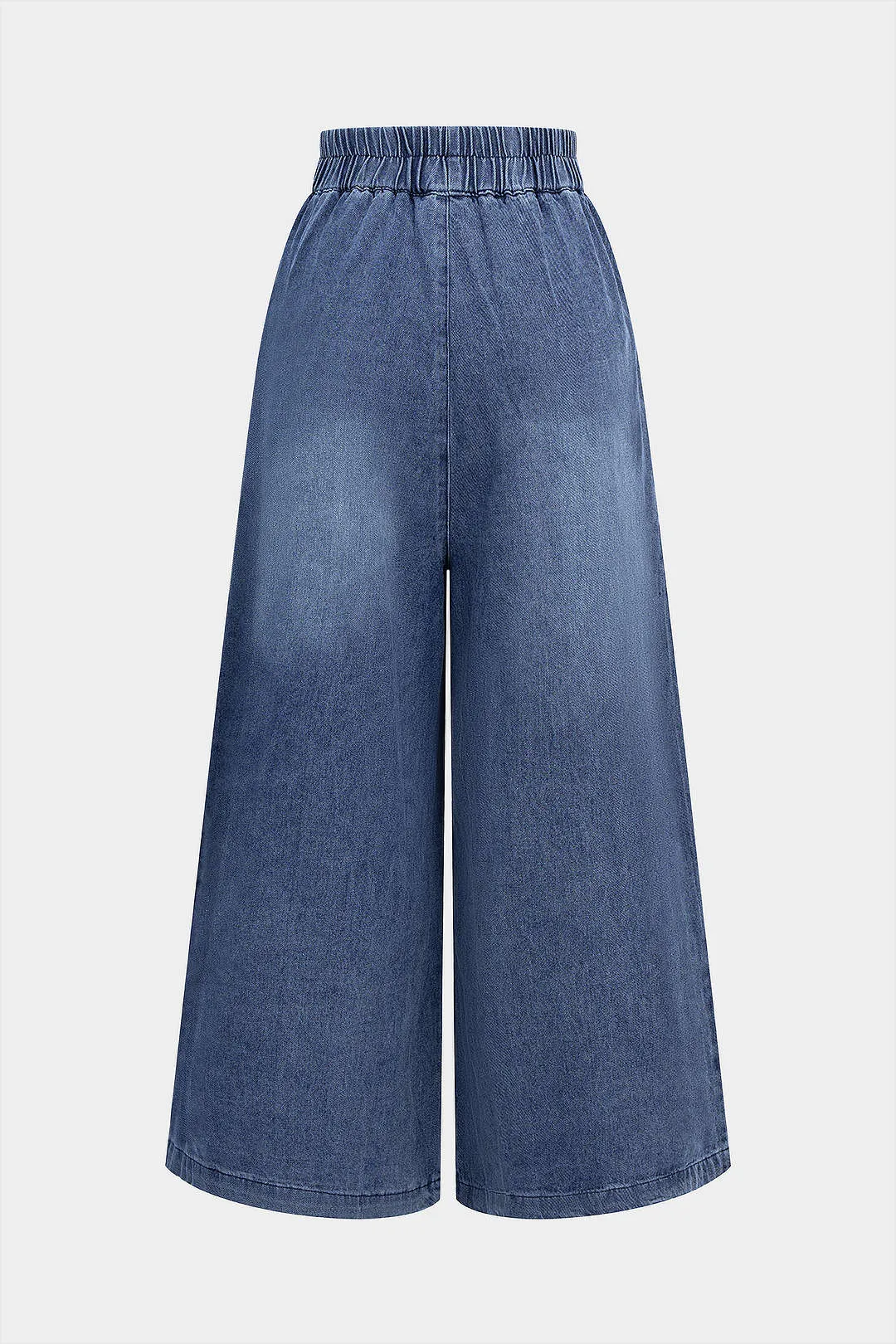 Denim Tie-Up High Waist Jeans sold by Micas product image thumbnail 2