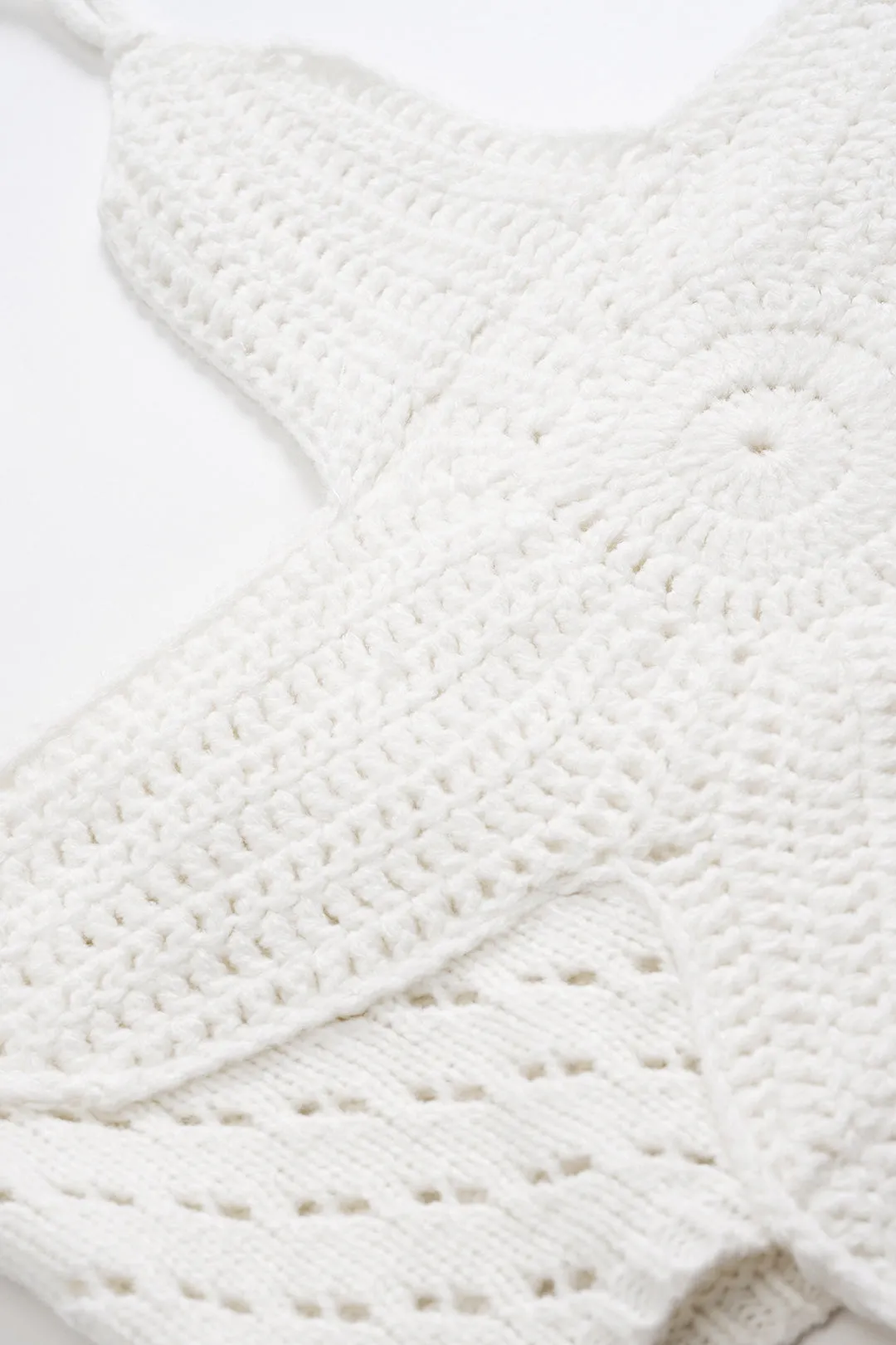 Knit Halter Tie-Up Cut Out Tube Top sold by Micas product image thumbnail 3