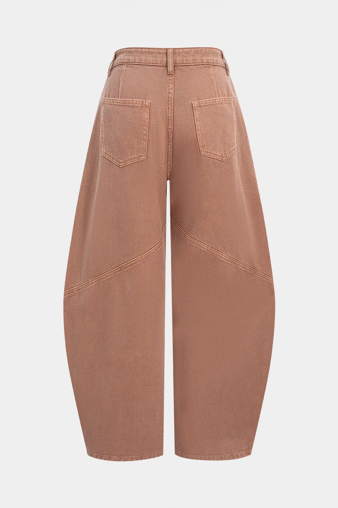 Denim Wide Leg Barrel Jeans sold by Micas product image thumbnail 2