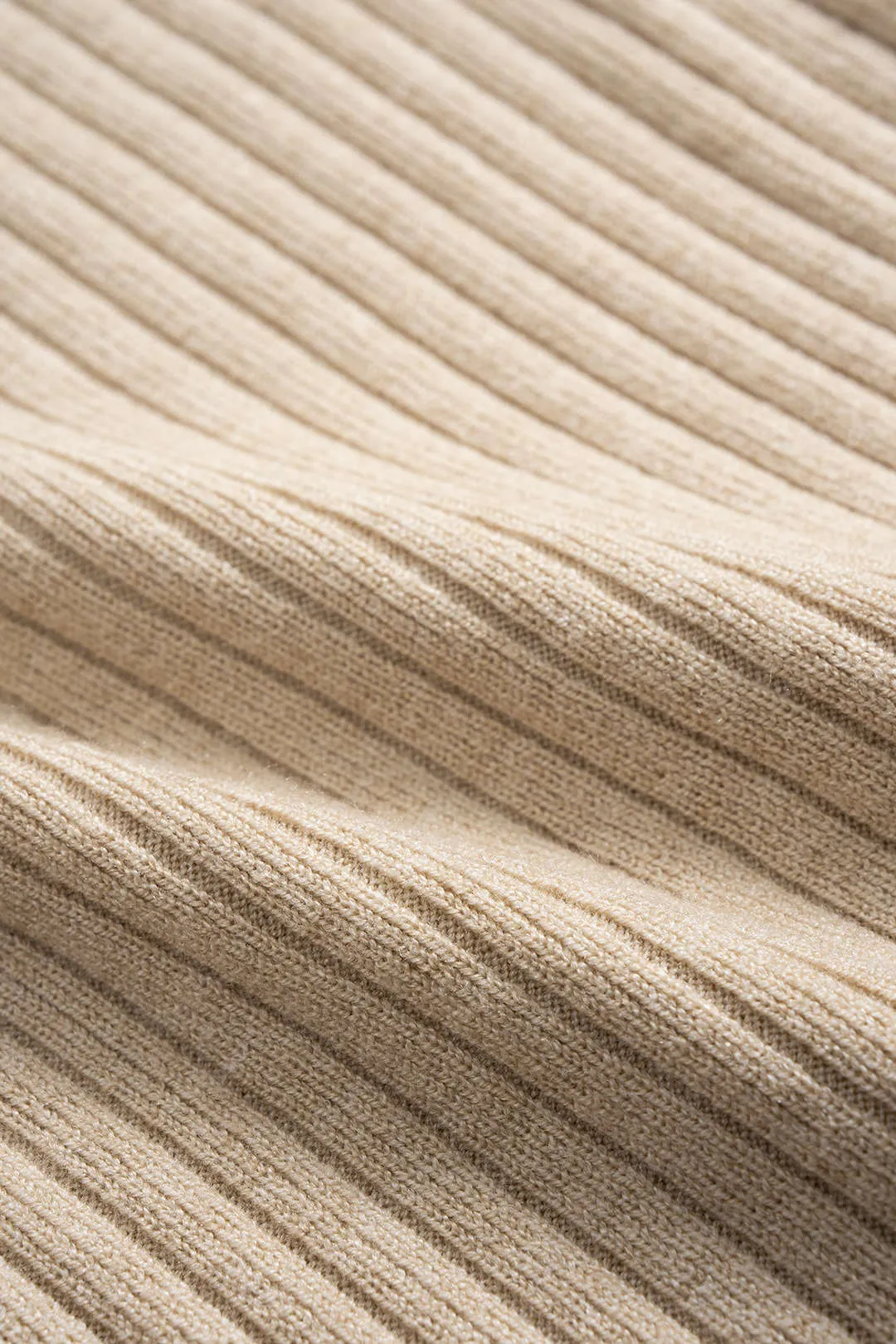 Knit Fringe Braided Slip Ribbed Ruffle Sleeveless Dress sold by Micas product image thumbnail 4