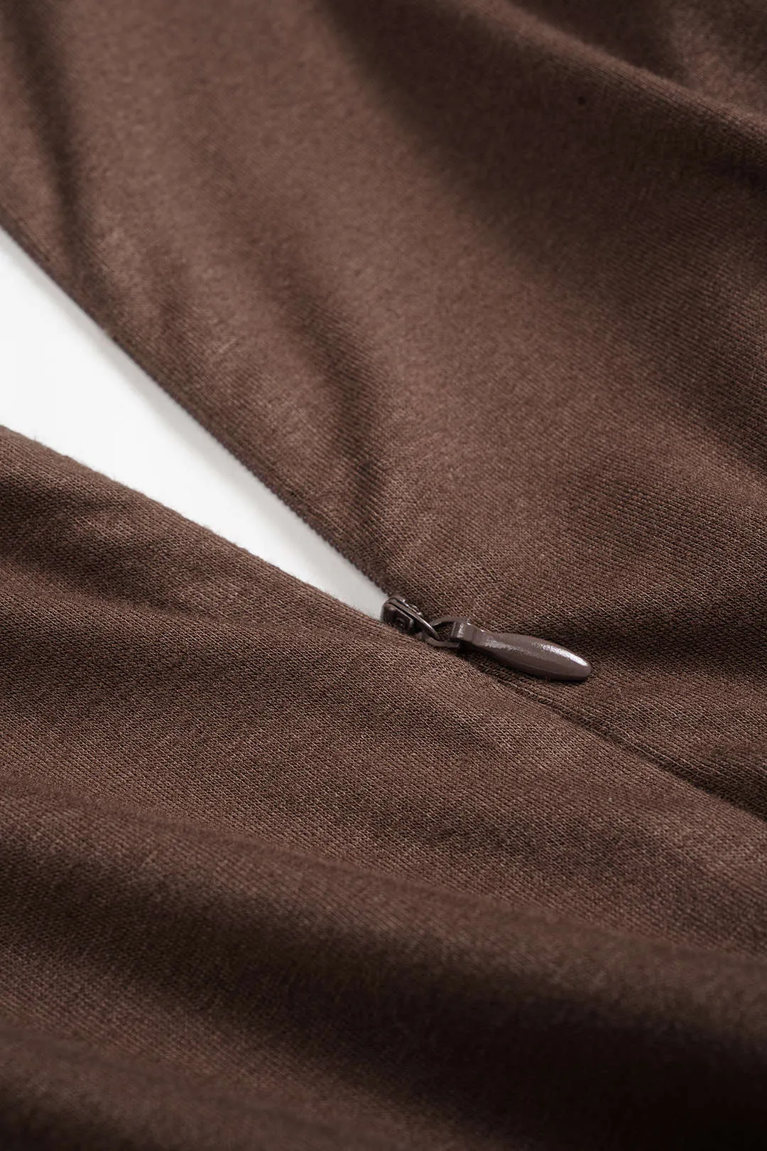 Faux Leather Patchwork V-Neck Ruched Sleeveless Mini Dress sold by Micas product image thumbnail 4