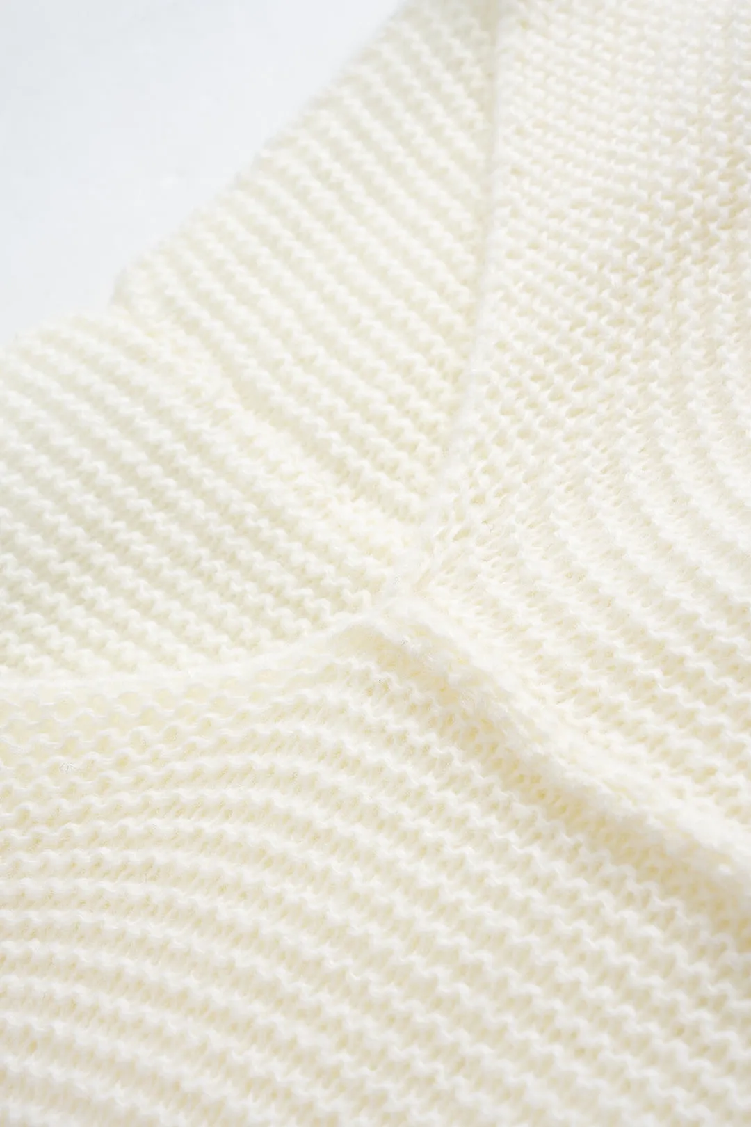 Knit V-Neck Long-Sleeve Top sold by Micas product image thumbnail 4