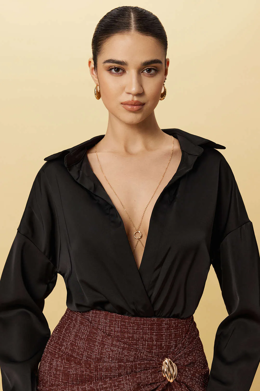 Metallic Circle Detail Body Chain sold by Micas product image thumbnail 2