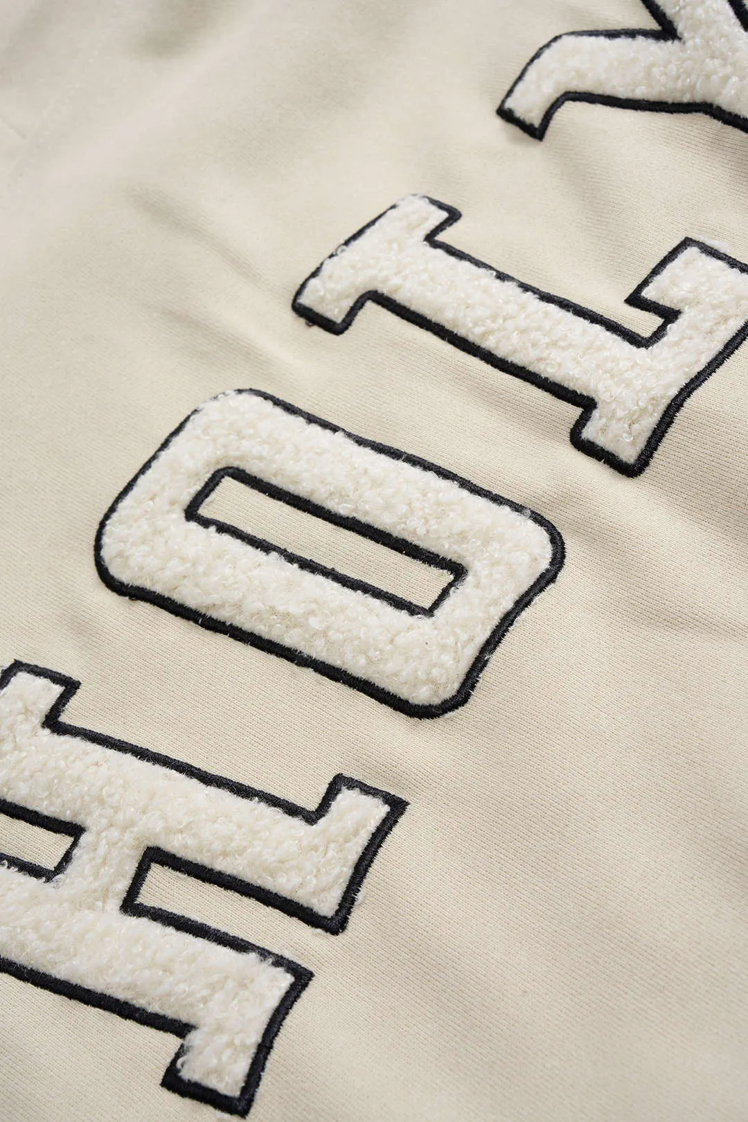 Letter Print Embroidery Hoodie sold by Micas product image thumbnail 3
