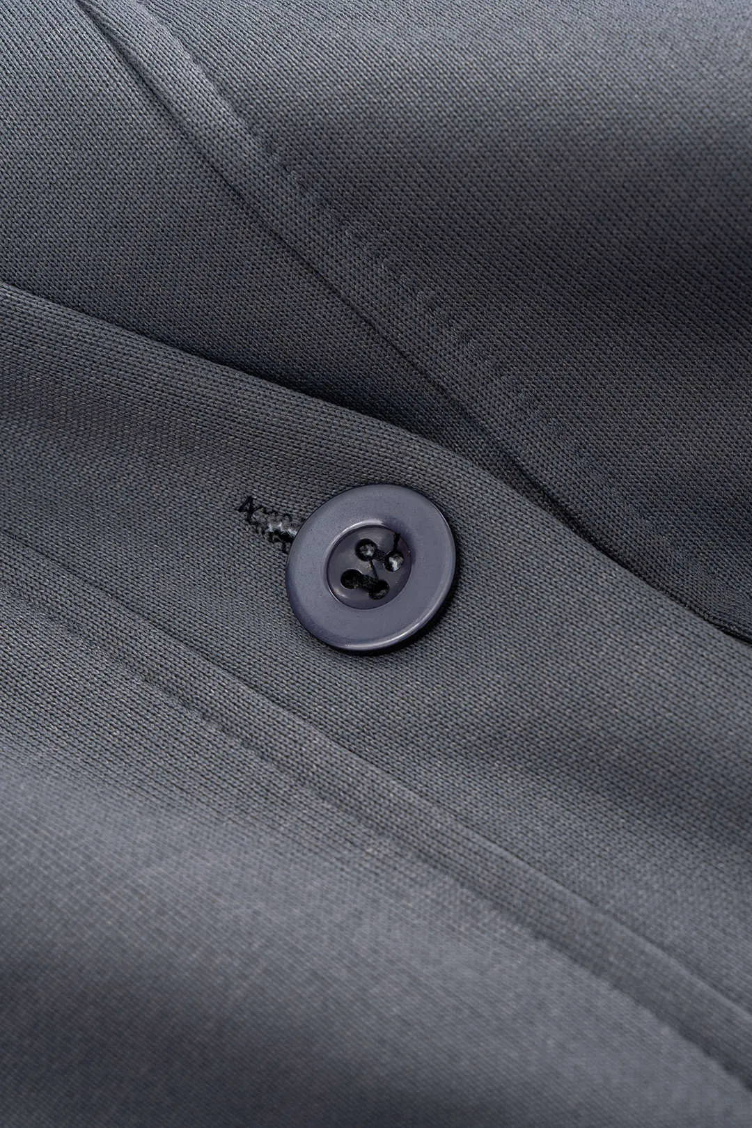 Drawstring Button Patchwork Zipper Hoodie sold by Micas product image thumbnail 3