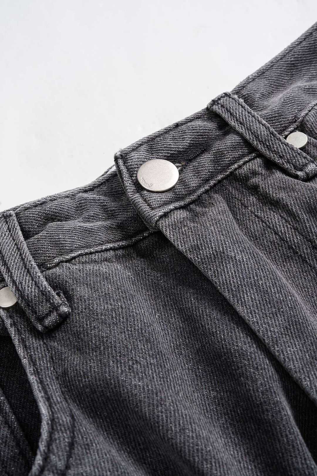 Denim Wide Leg Pocket Barrel Jeans sold by Micas product image thumbnail 3