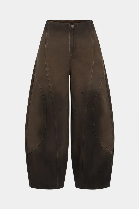 Denim Washed Wide Leg Jeans sold by Micas