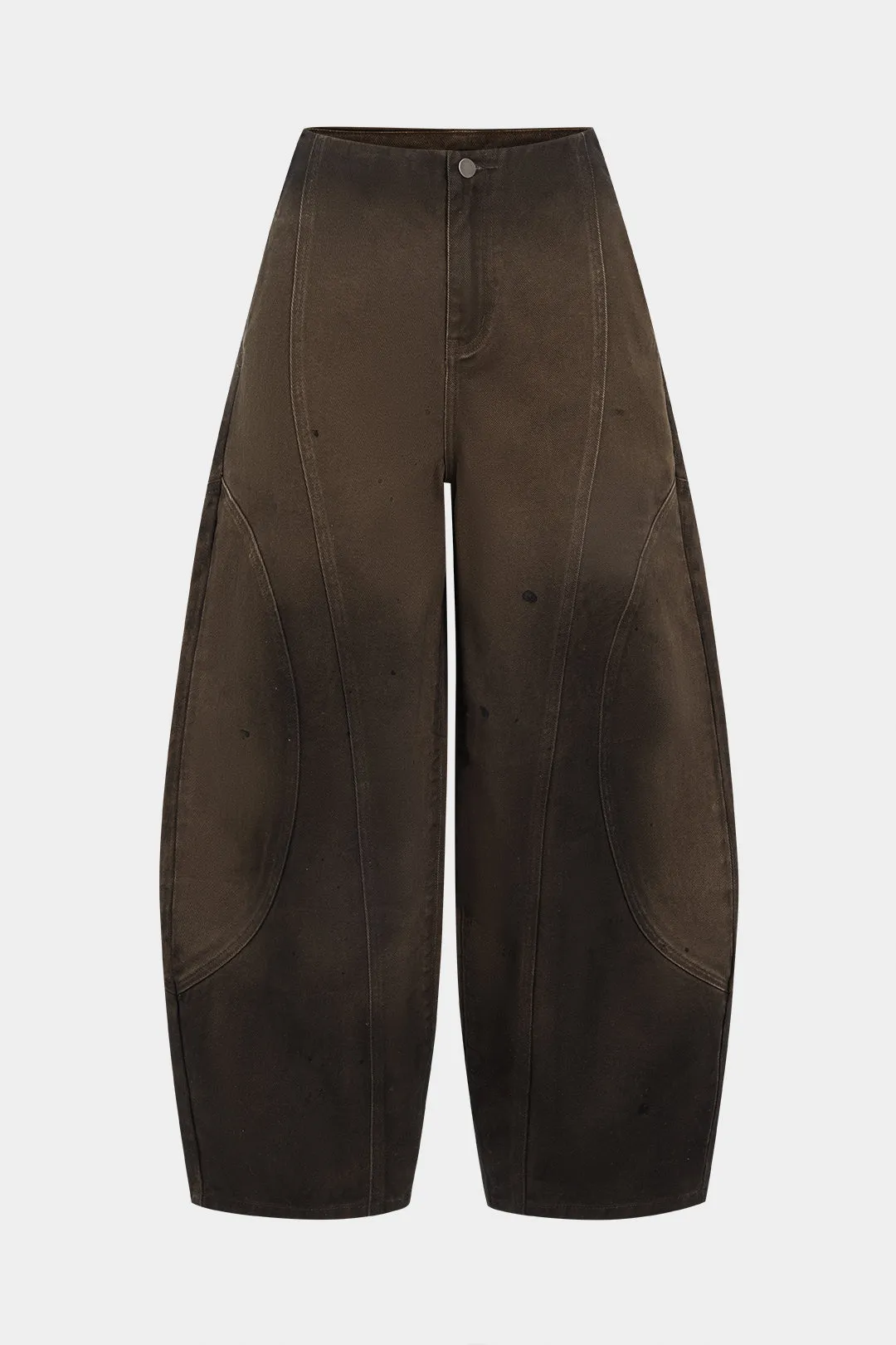 Denim Washed Wide Leg Jeans sold by Micas