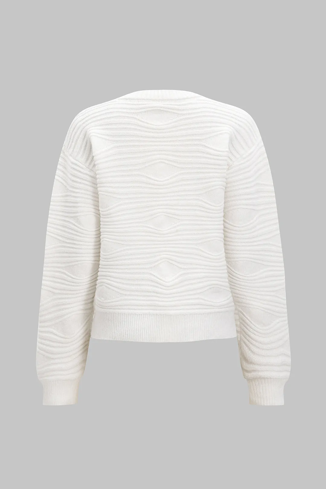 Metallic Button Sweater Cardigan sold by Micas product image thumbnail 2