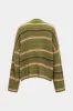 Stripes Contrast Print Knit Cardigan sold by Micas