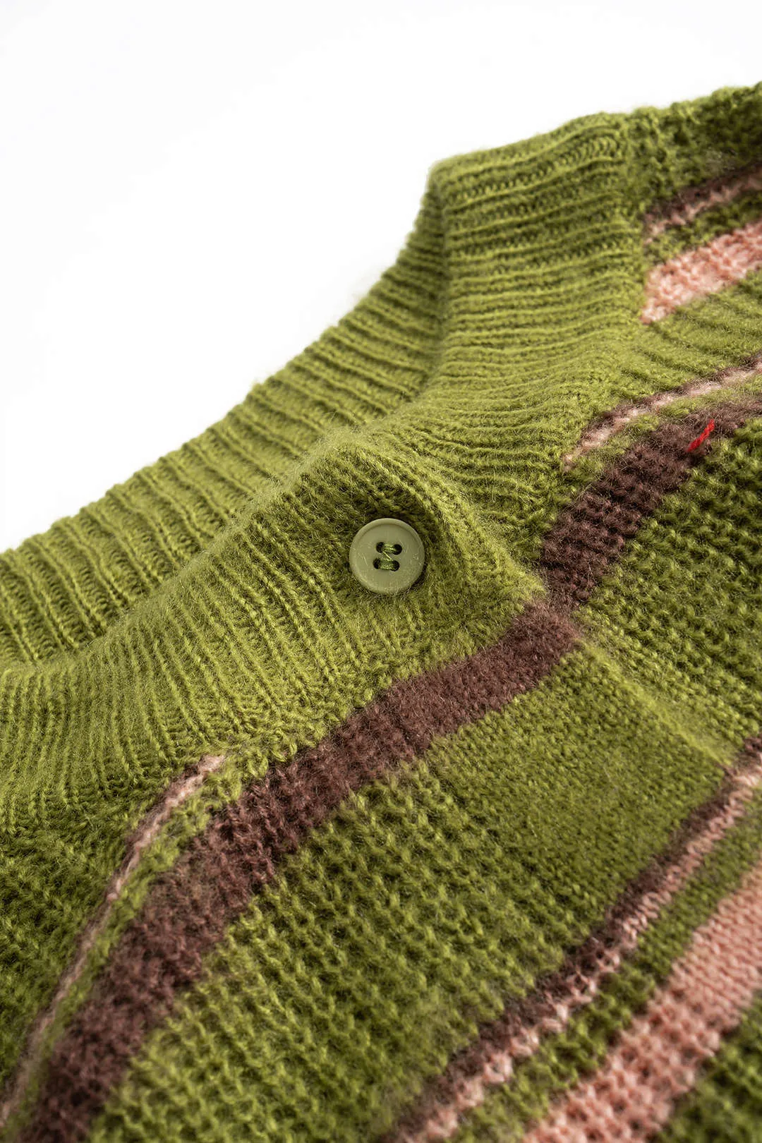 Stripes Contrast Print Knit Cardigan sold by Micas product image thumbnail 3