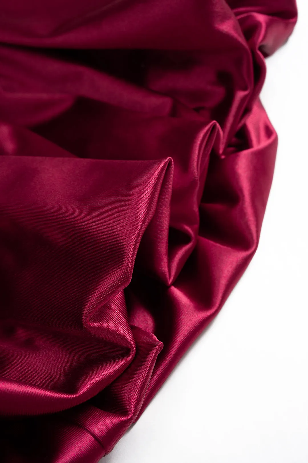 Satin Patchwork Smocked Corset Waist Ruched Strapless Sleeveless Mini Dress sold by Micas product image thumbnail 5
