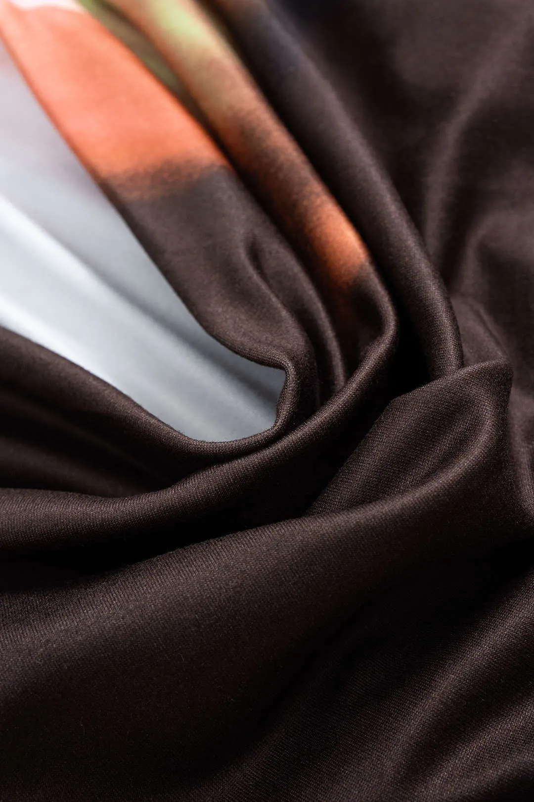 Floral Print Draped Cowl Neck Sleeveless Maxi Dress sold by Micas product image thumbnail 3