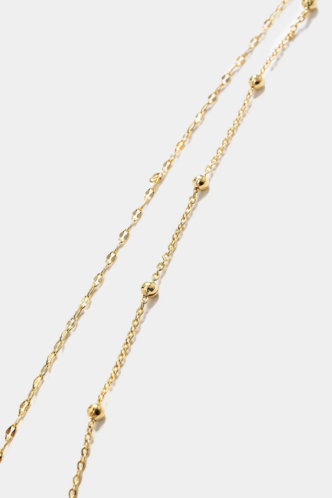 Double Layer Rhinestone Pendant Body Chain sold by Micas product image thumbnail 4