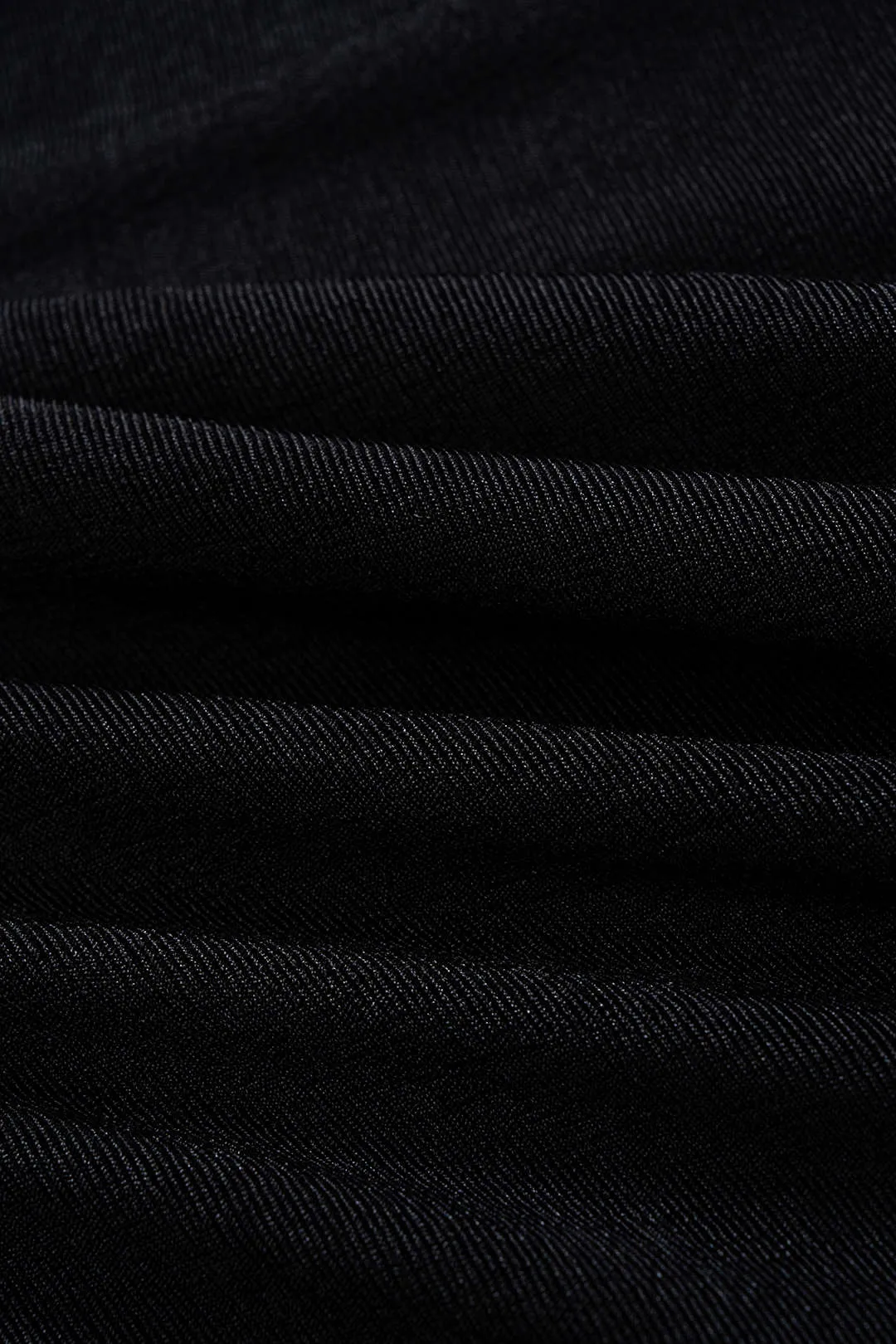 Metallic Decor Asymmetrical Neck Long-Sleeve Top sold by Micas product image thumbnail 5