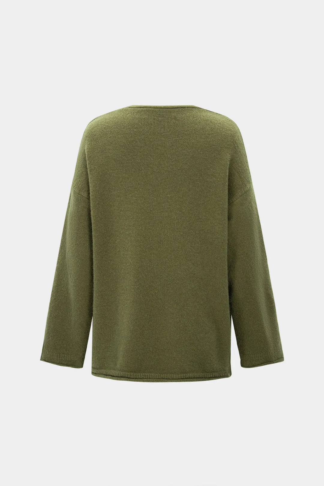 Knit Tank Top And Button Long-Sleeve Cardigan Set sold by Micas product image thumbnail 3