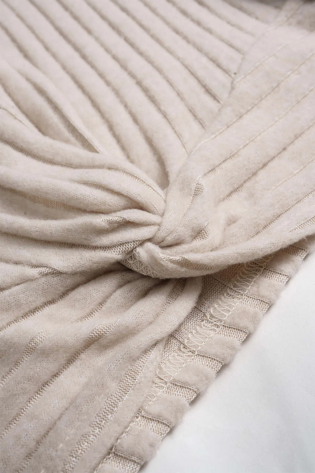 Front Knot Long Sleeve And Trousers Set sold by Micas product image thumbnail 4