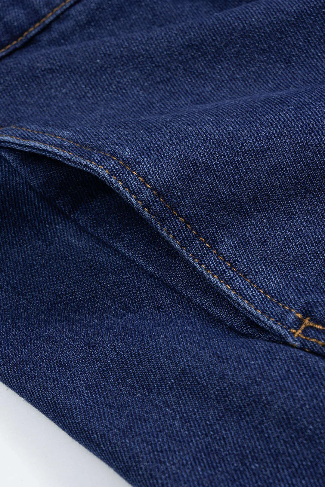 Denim Tie-Up Barrel High Waist Jeans sold by Micas product image thumbnail 3