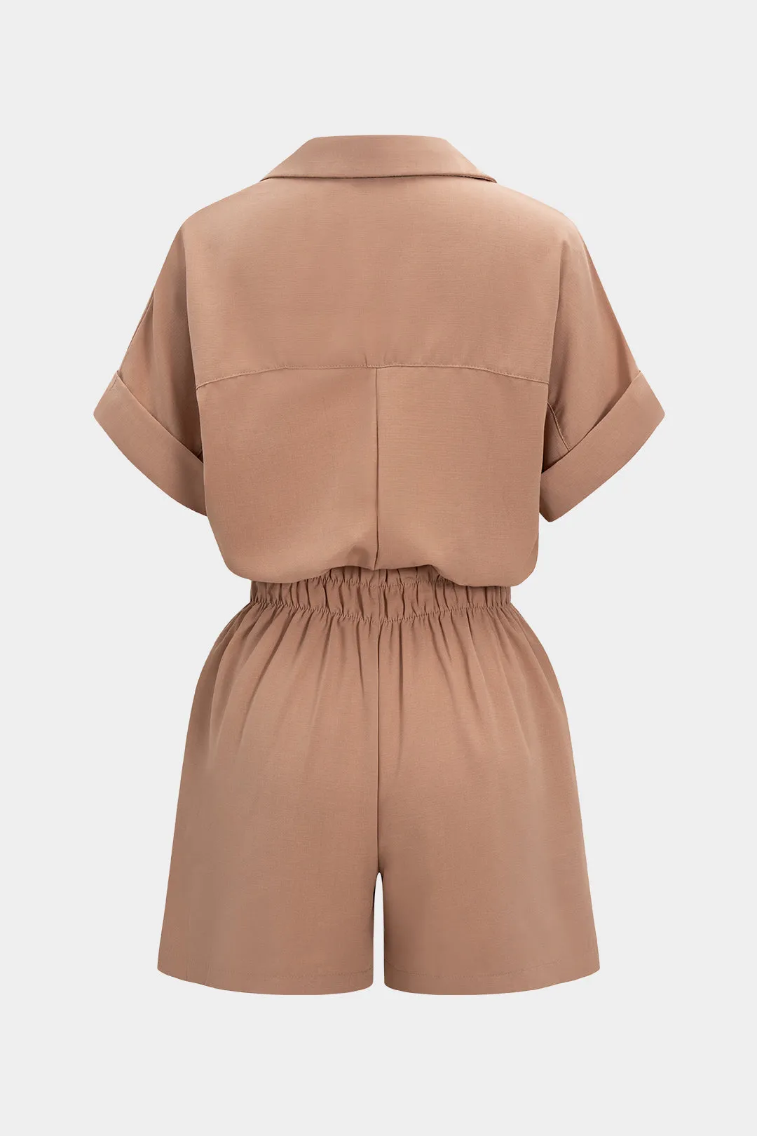 Chiffon Smocked Short Sleeve Romper sold by Micas product image thumbnail 2