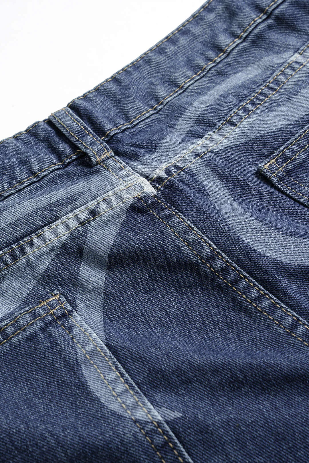 Denim Washed Wide Leg Jeans sold by Micas product image thumbnail 4