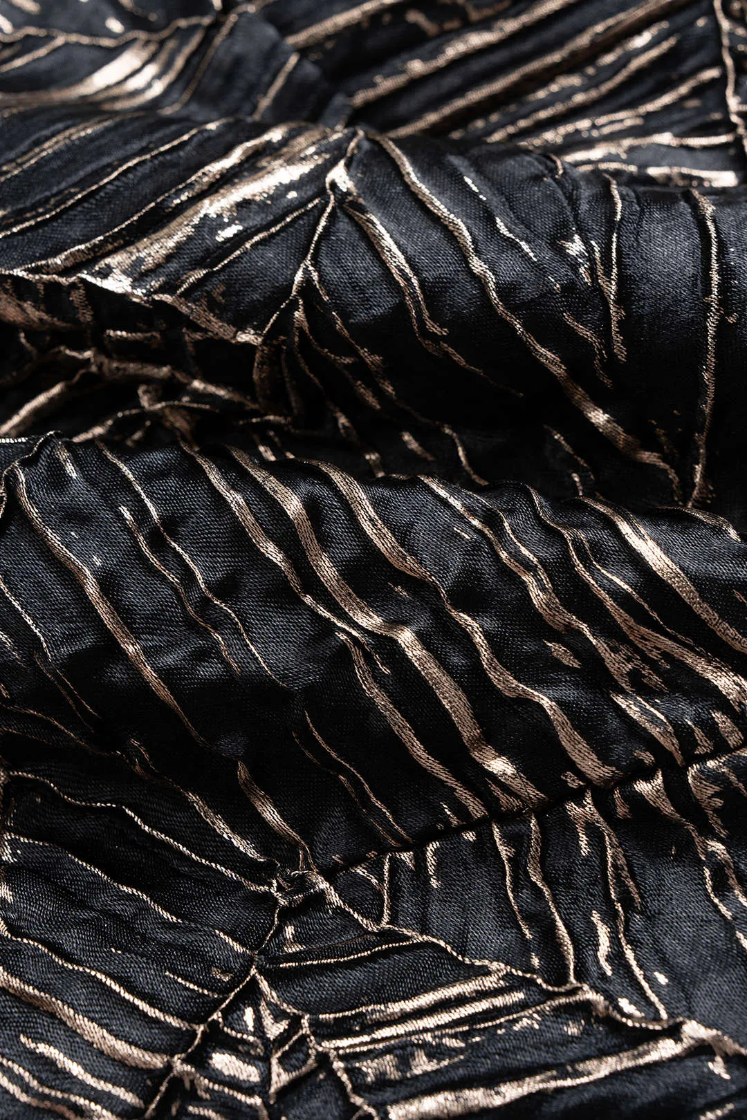 Texture Ruched Hem Zipper Tank Top sold by Micas product image thumbnail 4