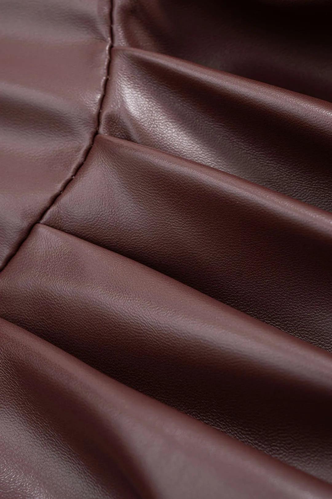 Faux Leather Pleated Tank Top sold by Micas product image thumbnail 3