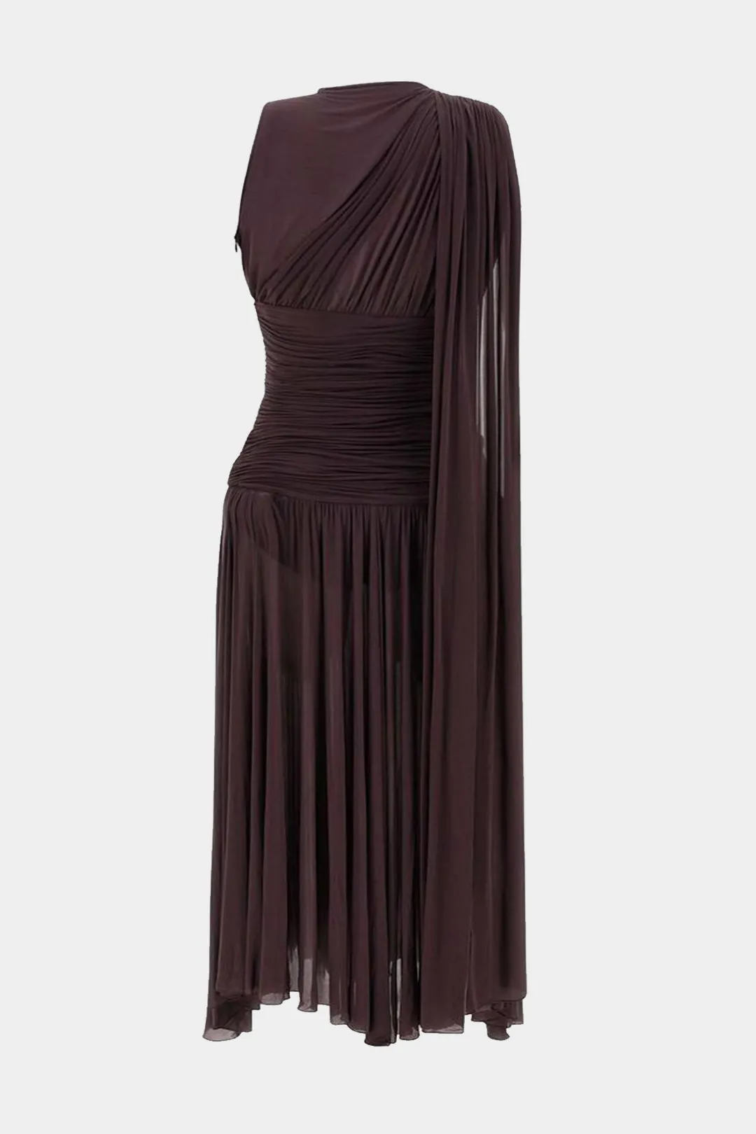 Plus Size Ruched Sleeveless Maxi Dress sold by Micas product image thumbnail 2