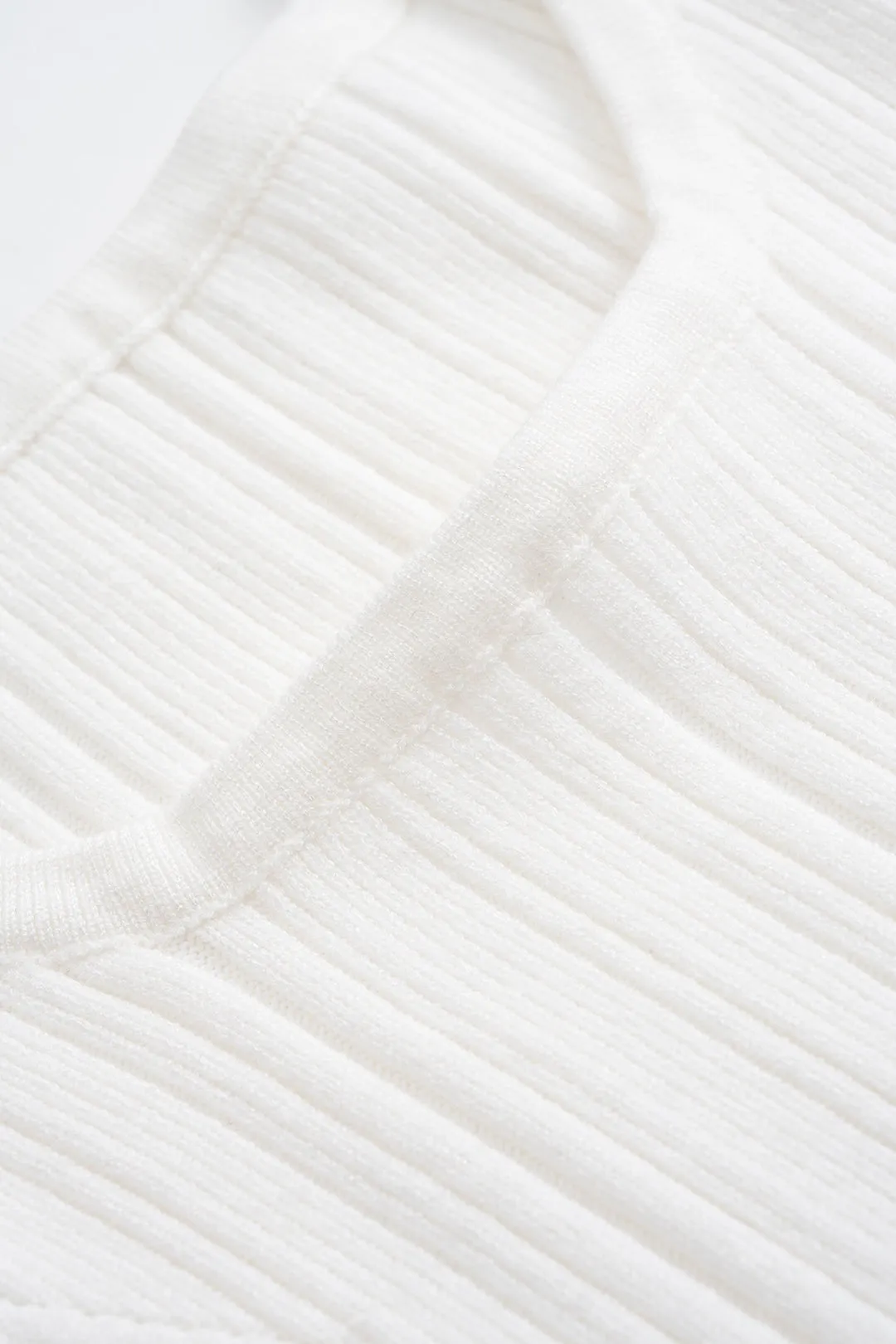 Crochet Knit Round Neck Long Sleeve Maxi Dress sold by Micas product image thumbnail 3