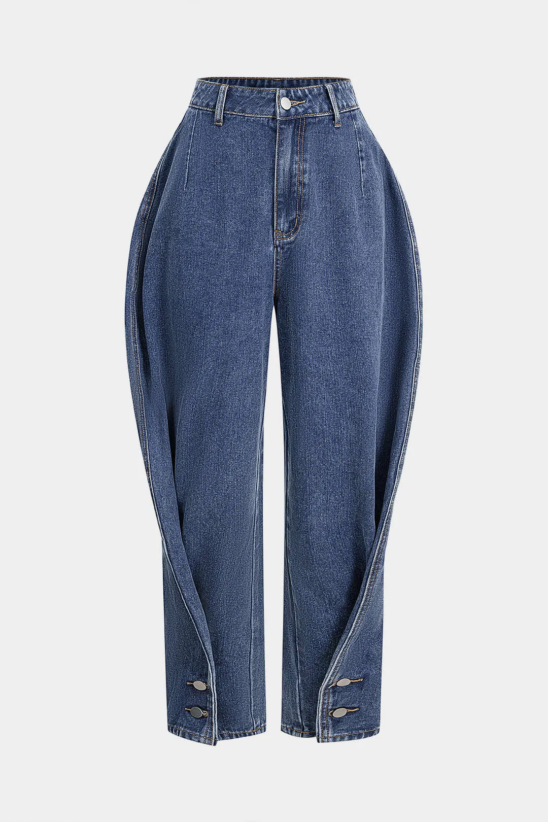 Denim Button Jeans sold by Micas