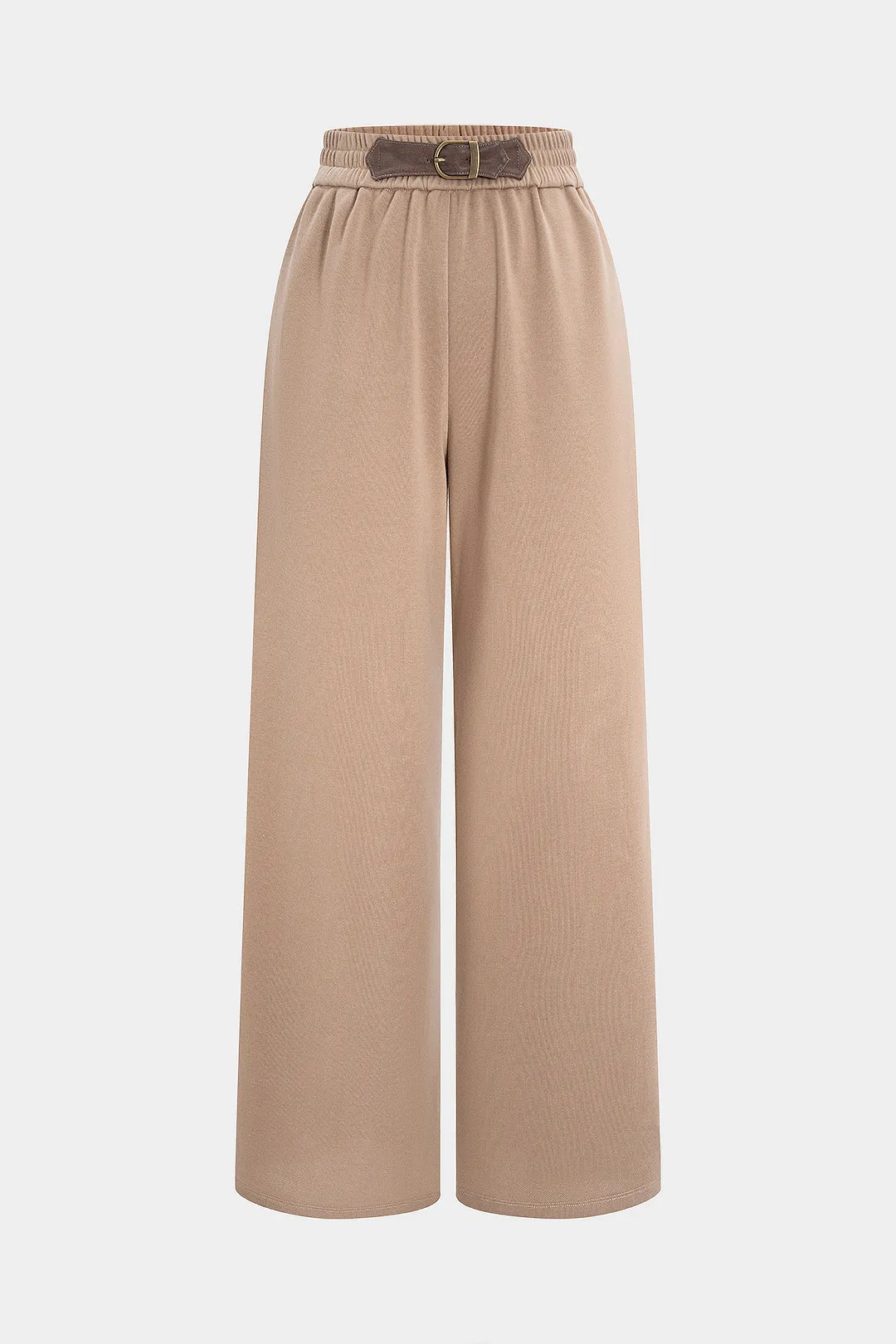 Patchwork High Waist Wide Leg Trousers sold by Micas