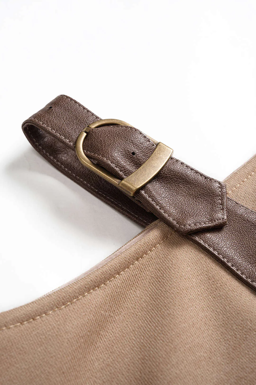 Asymmetrical Neck Ruched Long-Sleeve Top sold by Micas product image thumbnail 3