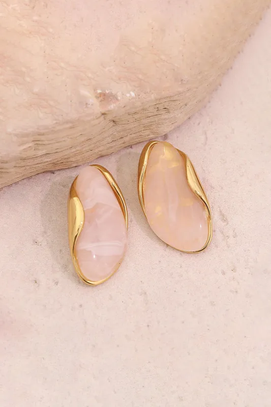 Retro geometriske øreringe sold by Micas