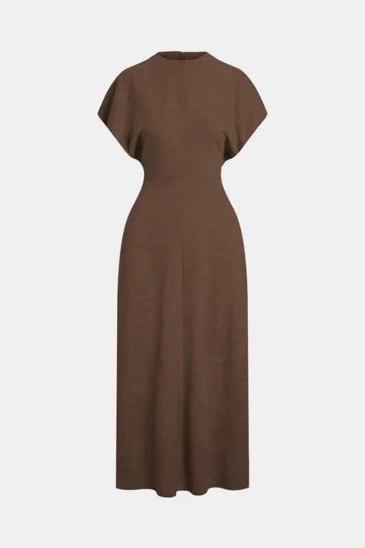 Batwing Short-Sleeve Maxi Dress sold by Micas