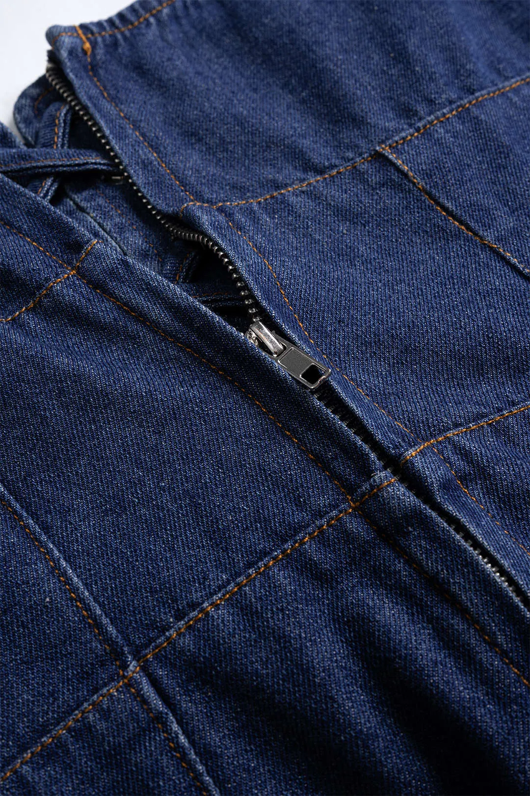 Denim Tie-Up Crop Top sold by Micas product image thumbnail 4