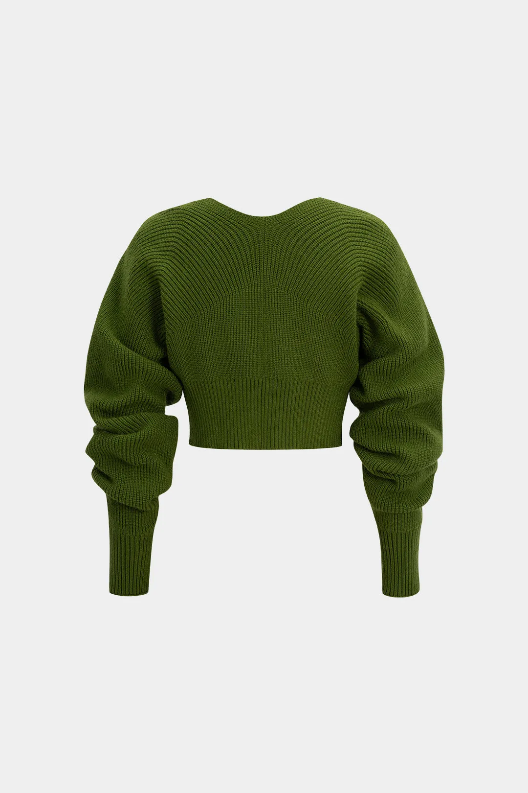 Knit Metallic Buckle Cardigan sold by Micas product image thumbnail 2