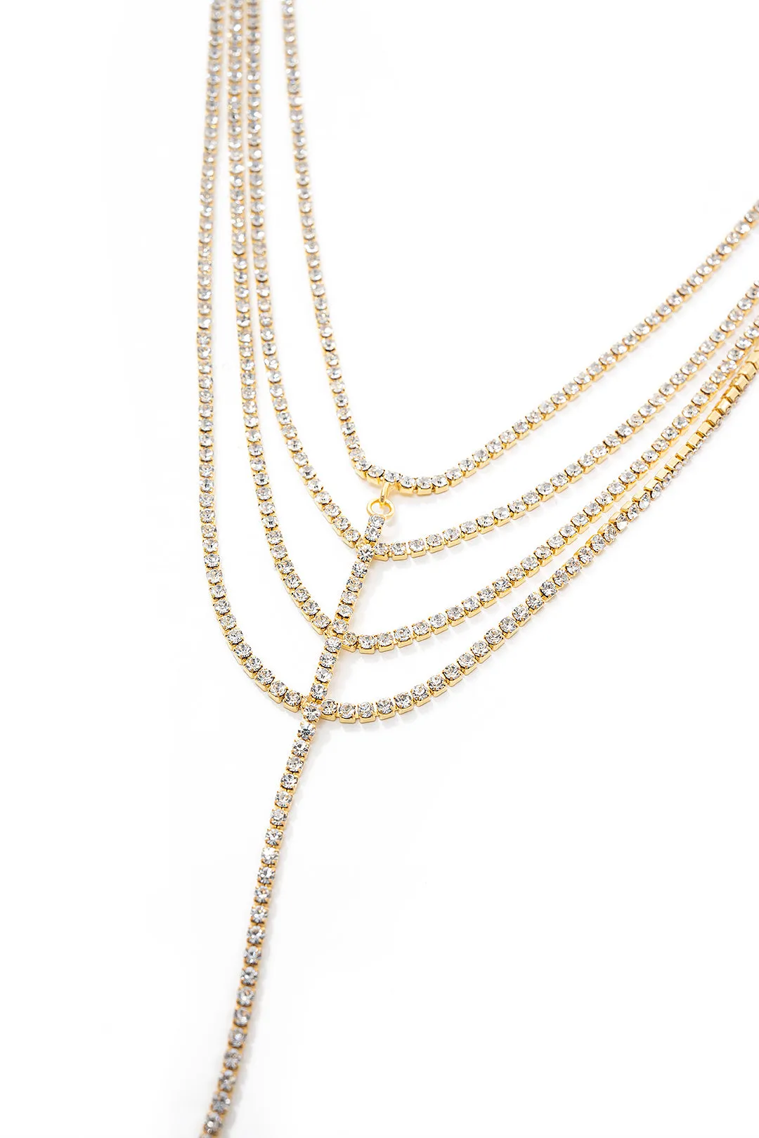 Rhinestone Multi-Layer Body Chain sold by Micas product image thumbnail 3